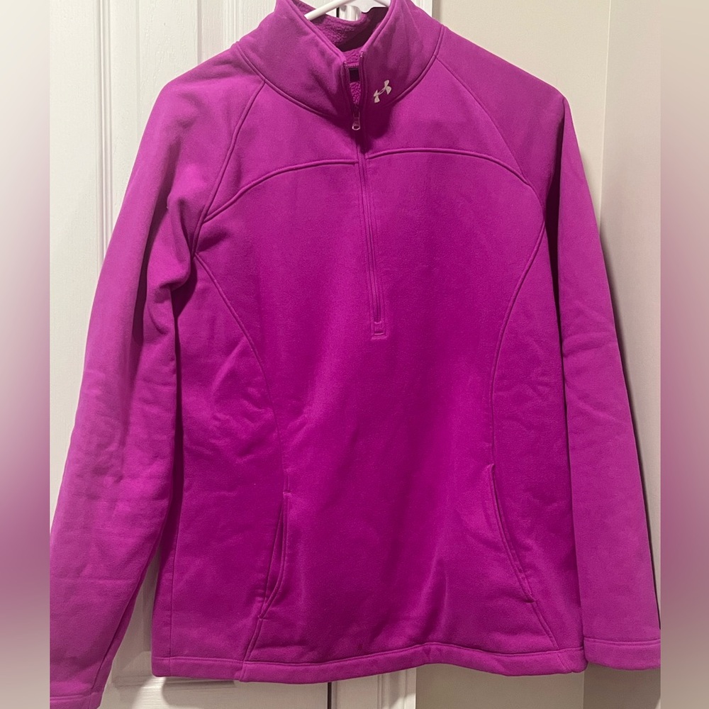 Fleece 1/4 zip with pockets very warm